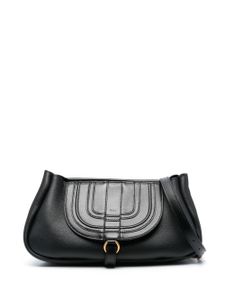 Chloé sac porté épaule Crazy Marcie en cuir - Noir