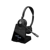 Jabra Engage 75 Stereo Headset Draadloos Hoofdband Kantoor/callcenter Bluetooth Zwart - thumbnail