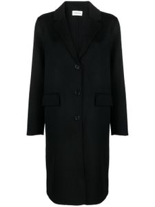 P.A.R.O.S.H. manteau à revers crantés - Noir