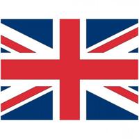 Vlag van Engeland/uk stickers - 7.5 x 10 cm - Binnen/buiten