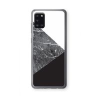 Combinatie marmer: Samsung Galaxy A31 Transparant Hoesje