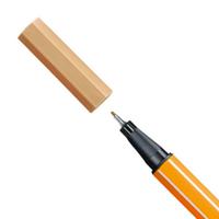 Stabilo point 88 - fineliner - licht oker (88/88)