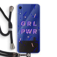 GRL PWR: Honor Play 8A Transparant Hoesje met koord