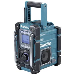 Makita DMR301 radio Draagbaar Digitaal Zwart, Blauwgroen