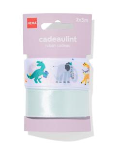 HEMA Cadeaulint 3m Feestbeesten - 2 Stuks