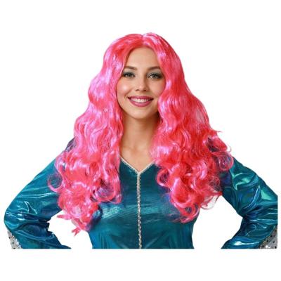 Pruik Roze