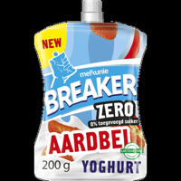 Melkunie Breaker Zero Strawberry Yoghurt 200 g bij Jumbo