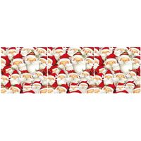 60x Kerstman servetten 33 x 33 cm - thumbnail