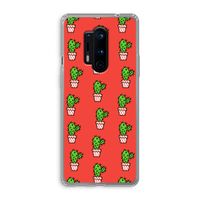 Mini cactus: OnePlus 8 Pro Transparant Hoesje