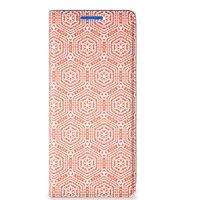 OPPO Reno 6 Pro Plus 5G Hoesje met Magneet Pattern Orange - thumbnail