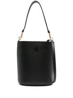 Tory Burch sac seau McGraw à logo embossé - Noir