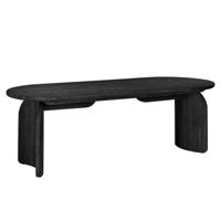 Richmond Ovale Eettafel 'Fairmont' Eiken, 235 x 100cm, kleur Dark Coffee
