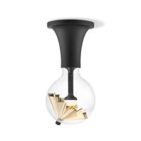 Move Me plafondlamp Horn - zwart / Umbrella 5,5W - goud - thumbnail