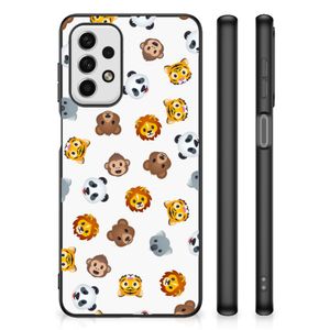 Back Case voor Samsung Galaxy A23 Dieren Emojis