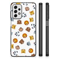 Back Case voor Samsung Galaxy A23 Dieren Emojis