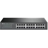 TP-LINK TL-SG1024D Unmanaged Gigabit Ethernet (10/100/1000) Grijs - thumbnail