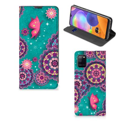 Samsung Galaxy A31 | Bookcase | Cirkels en Vlinders