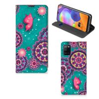 Samsung Galaxy A31 | Bookcase | Cirkels en Vlinders