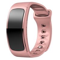 Siliconen polsband horloge band voor Samsung Gear Fit2 SM-R360 polsband maat: 126-175mm (roze)