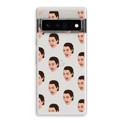 Ugly Cry Call: Google Pixel 6 Pro Transparant Hoesje
