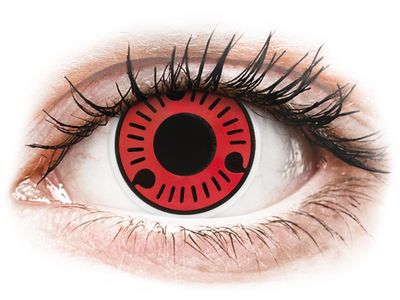 ColourVUE Crazy Lens Sasuke - zonder sterke (2 lenzen)