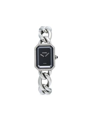 CHANEL Pre-Owned montre Première 20 mm - Noir