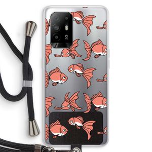Blub: Oppo A94 5G Transparant Hoesje met koord