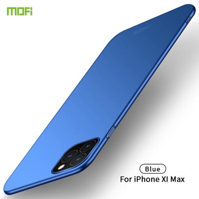 MOFI Frosted PC ultradun hard case voor iPhone 11 Pro Max (blauw)