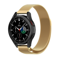 Milanese bandje - Goud - Samsung Galaxy Watch 4 Classic - 42mm / 46mm - thumbnail