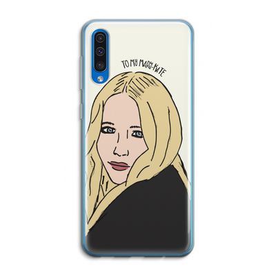Mary Kate: Samsung Galaxy A50 Transparant Hoesje
