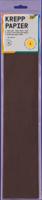 Crepepapier folia 50x250cm 115 chocoladebruin | 10 stuks