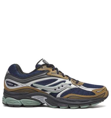 Saucony Progrid Omni 9 brown navy Mesh Unisex