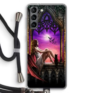 Kinderen van de nacht: Samsung Galaxy S21 Transparant Hoesje met koord
