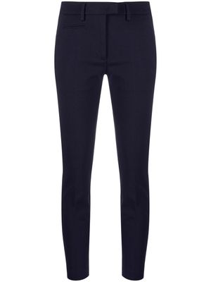 DONDUP pantalon slim à coupe courte - Bleu