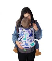 Luna Dream draagzak Grow Up Forest katoen grijs/groen - thumbnail