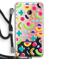 8-bit N°1: HTC U Play Transparant Hoesje met koord