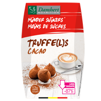 Damhert Minder Suikers Truffels Cacao