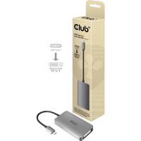 club3D CAC-1510 USB-C / DVI Adapter [1x USB-C stekker - 1x DVI-bus 24+5-polig] Aluminium - thumbnail