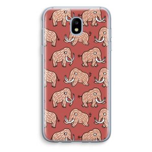 Mammoet: Samsung Galaxy J5 (2017) Transparant Hoesje