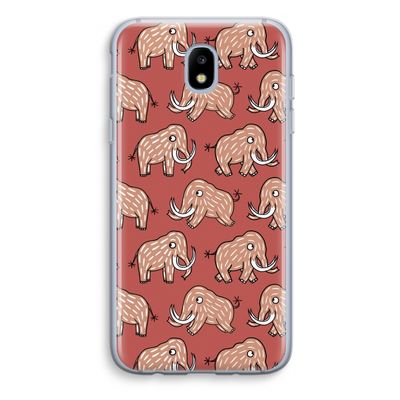 Mammoet: Samsung Galaxy J5 (2017) Transparant Hoesje