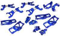 Integy Billet Machined Suspension Kit, Blue - Traxxas Maxx - thumbnail