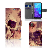 Telefoonhoesje met Naam Huawei Y5 (2019) Skullhead