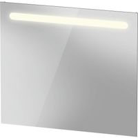 Spiegel Duravit No.1 Met Horizontale LED Verlichting 80x3.5x70 cm Mat Wit Duravit - thumbnail