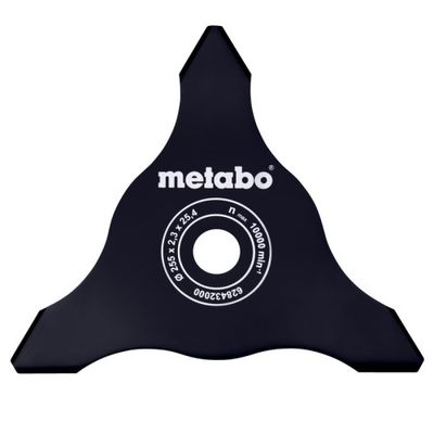 Metabo Accessoires Mes voor struikgewas | 3-snijder - 628432000
