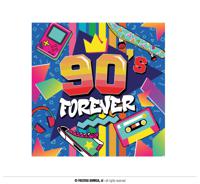 Forever 90&apos;s Servetten (20st)