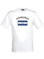 Wit t-shirt Honduras heren 2XL  -