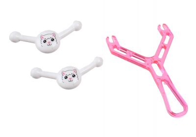 Jonotoys slingshot alpaca katapult 9 cm roze