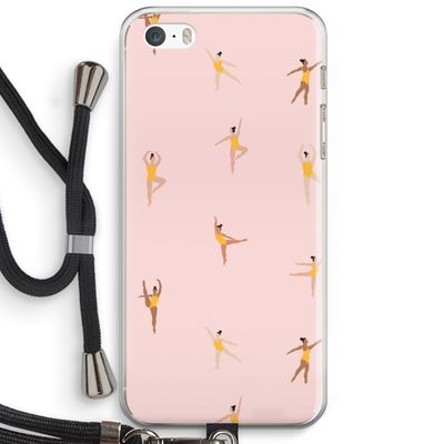 Dans #2: iPhone 5 / 5S / SE Transparant Hoesje met koord
