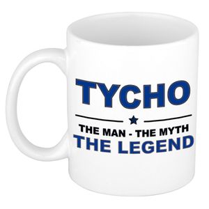 Tycho The man, The myth the legend collega kado mokken/bekers 300 ml