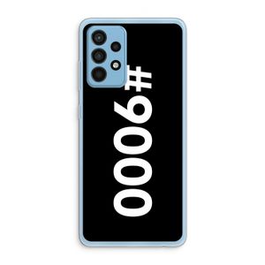 #9000: Samsung Galaxy A52 Transparant Hoesje